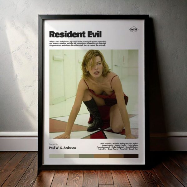 Cuadro Resident Evil (Resident Evil: El Huésped Maldito) Modelo 02