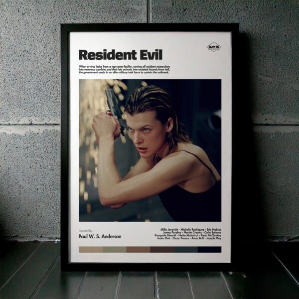 Cuadro Resident Evil (Resident Evil: El Huésped Maldito) Modelo 03
