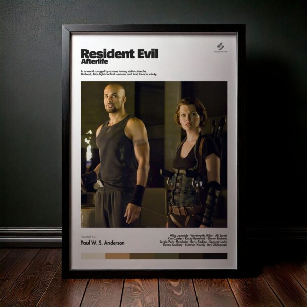 Cuadro Resident Evil: Afterlife (Resident Evil 4: La resurrección) Modelo 03