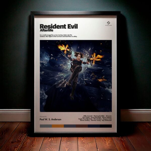 Cuadro Resident Evil: Afterlife (Resident Evil 4: La resurrección) Modelo 04