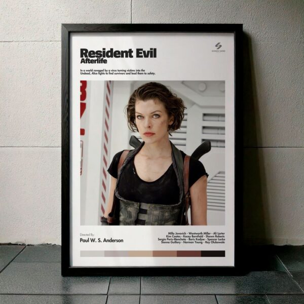 Cuadro Resident Evil: Afterlife (Resident Evil 4: La resurrección) Modelo 06