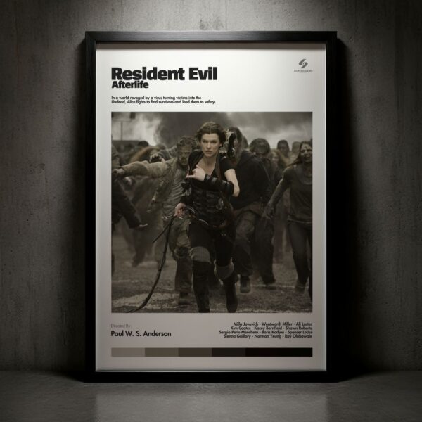 Cuadro Resident Evil: Afterlife (Resident Evil 4: La resurrección) Modelo 07