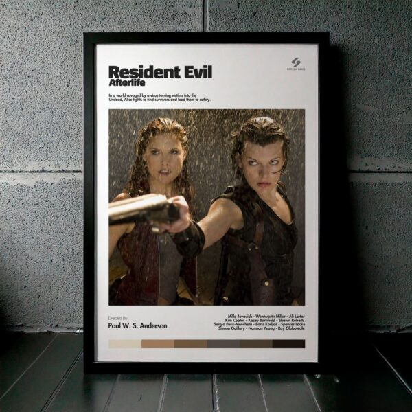 Cuadro Resident Evil: Afterlife (Resident Evil 4: La resurrección) Modelo 02