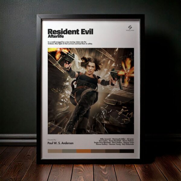Cuadro Resident Evil: Afterlife (Resident Evil 4: La resurrección) Modelo 01
