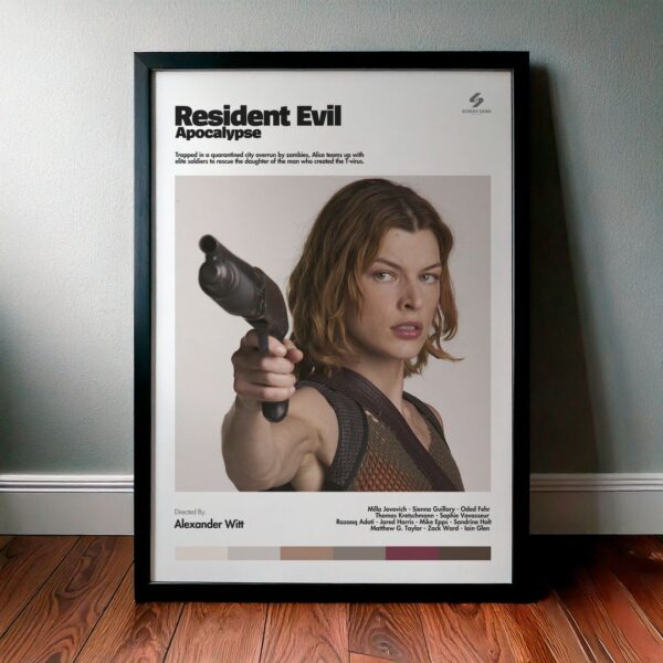 Cuadro Resident Evil: Apocalypse (Resident Evil: Apocalipsis) Modelo 06