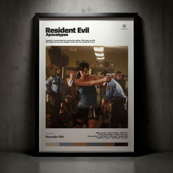 Cuadro Resident Evil: Apocalypse (Resident Evil: Apocalipsis) Modelo 07