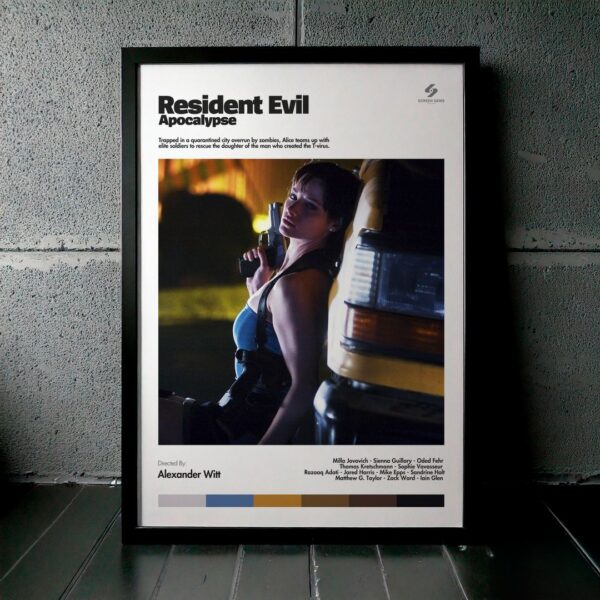 Cuadro Resident Evil: Apocalypse (Resident Evil: Apocalipsis) Modelo 08