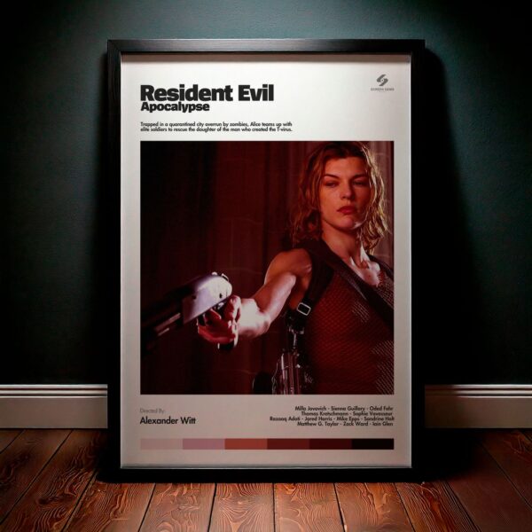 Cuadro Resident Evil: Apocalypse (Resident Evil: Apocalipsis) Modelo 02