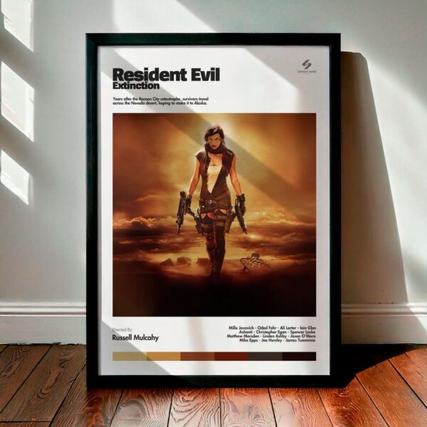 Cuadro Resident Evil: Extinction (Resident Evil 3: La extinción) Modelo 01