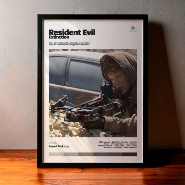 Cuadro Resident Evil: Extinction (Resident Evil 3: La extinción) Modelo 02