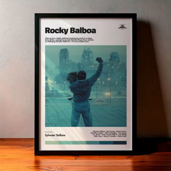 Cuadro Rocky Balboa Modelo 01