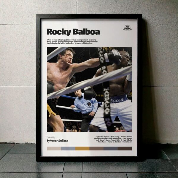 Cuadro Rocky Balboa Modelo 04