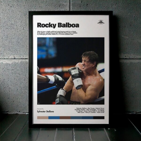 Cuadro Rocky Balboa Modelo 03