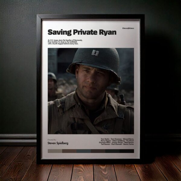 Cuadro Saving Private Ryan (Rescatando al soldado Ryan) Modelo 02