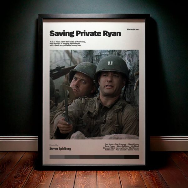Cuadro Saving Private Ryan (Rescatando al soldado Ryan) Modelo 04