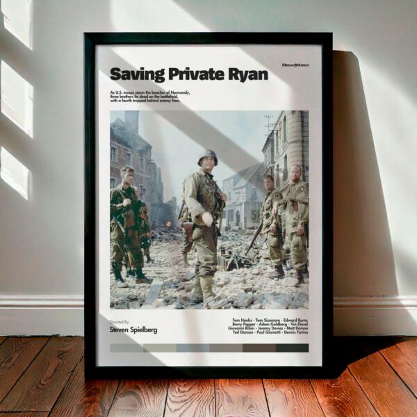 Cuadro Saving Private Ryan (Rescatando al soldado Ryan) Modelo 01