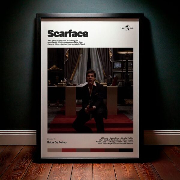 Cuadro Scarface (Caracortada) Modelo 03