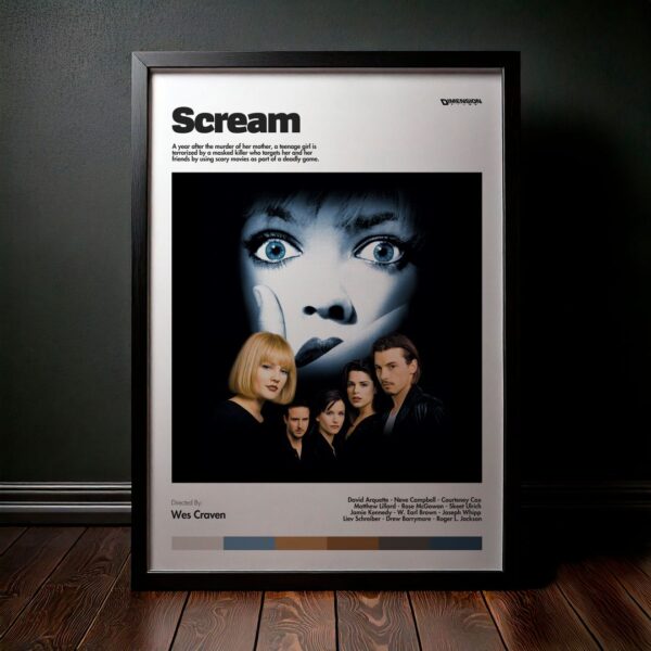 Cuadro Scream (Scream: Grita antes de morir) Modelo 01
