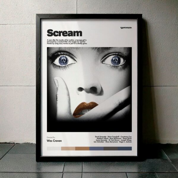 Cuadro Scream (Scream: Grita antes de morir) Modelo 02