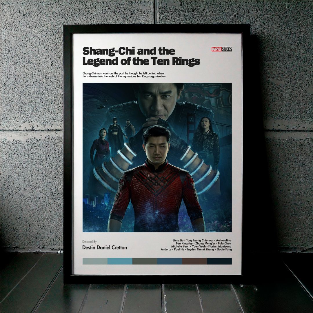 Cuadro Shang-Chi and the Legend of the Ten Rings (Shang-Chi y la leyenda de los Diez Anillos) Modelo 02