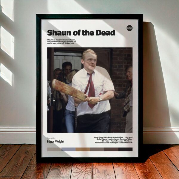 Cuadro Shaun of the Dead (El Despertar de los Muertos) Modelo 02
