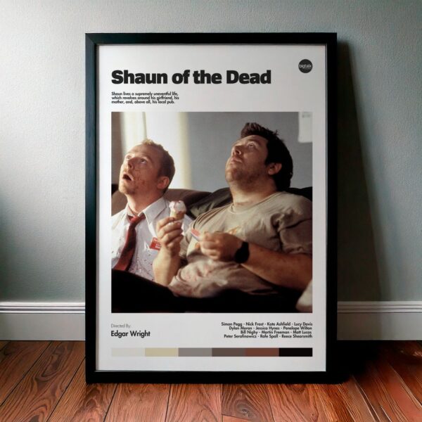 Cuadro Shaun of the Dead (El Despertar de los Muertos) Modelo 04