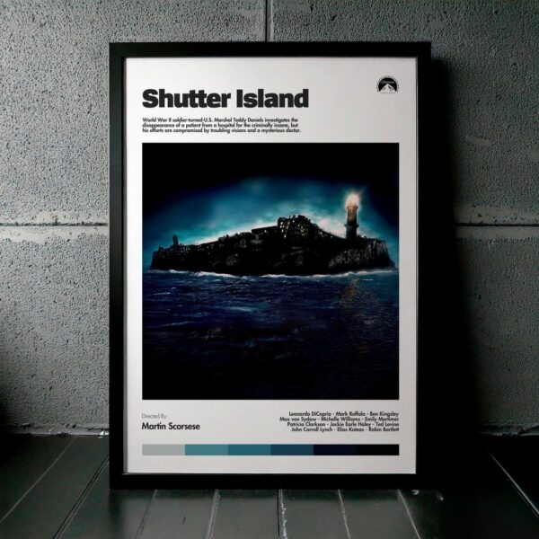 Cuadro Shutter Island (La Isla Siniestra) Modelo 01