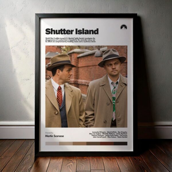 Cuadro Shutter Island (La Isla Siniestra) Modelo 02