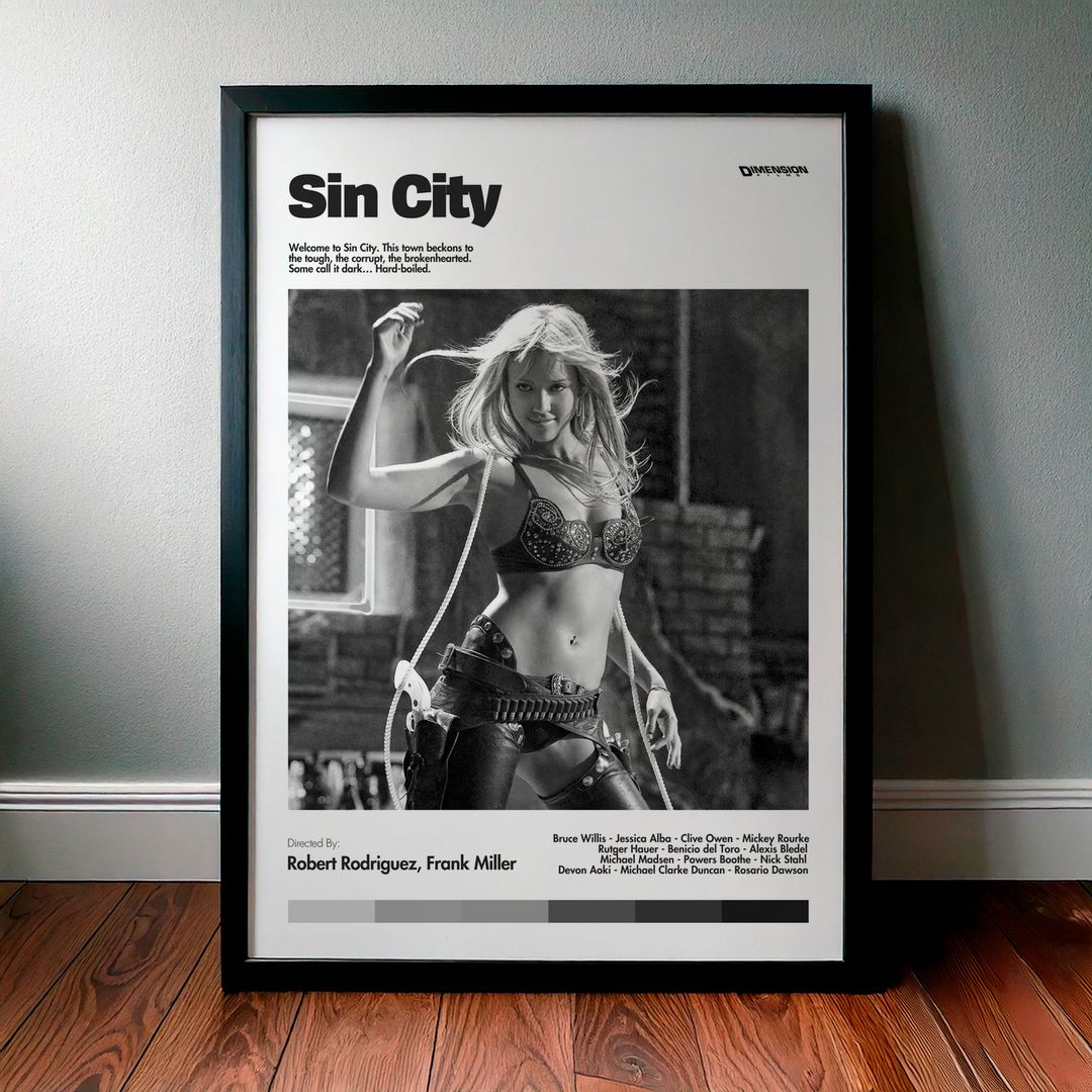 Cuadro Sin City (Sin City: La Ciudad del Pecado) Modelo 03
