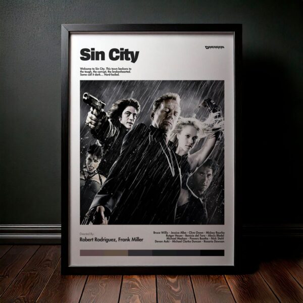 Cuadro Sin City (Sin City: La Ciudad del Pecado) Modelo 01
