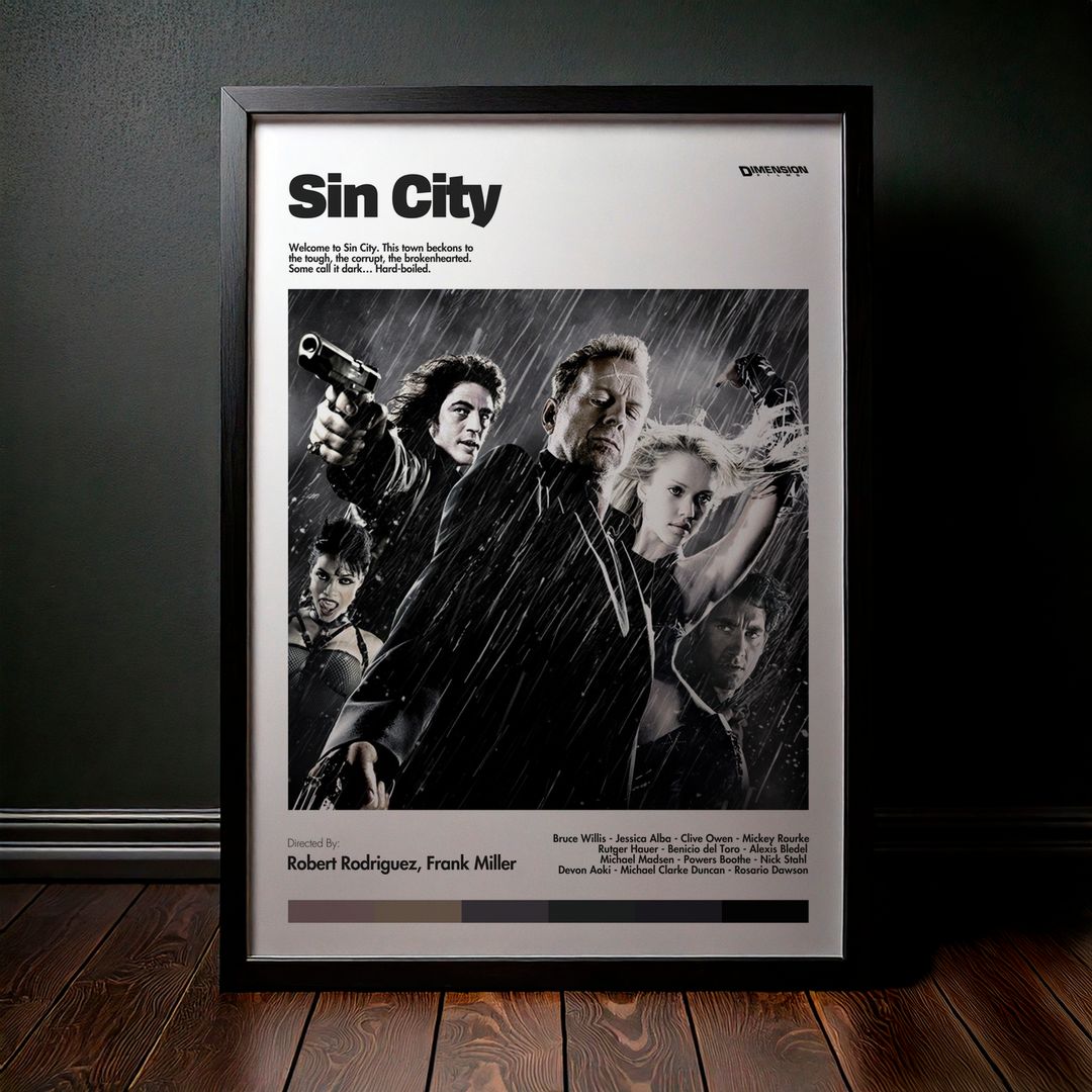 Cuadro Sin City (Sin City: La Ciudad del Pecado) Modelo 01