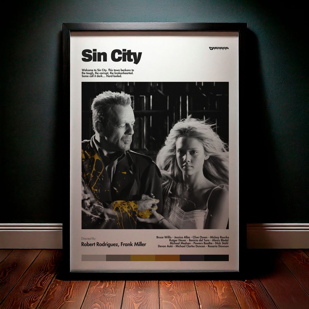 Cuadro Sin City (Sin City: La Ciudad del Pecado) Modelo 02