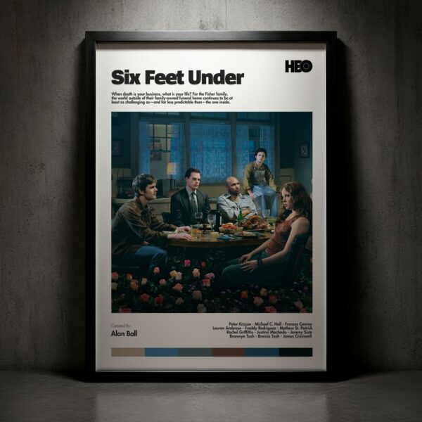 Cuadro Six Feet Under (Seis Pies Bajo Tierra) Modelo 03