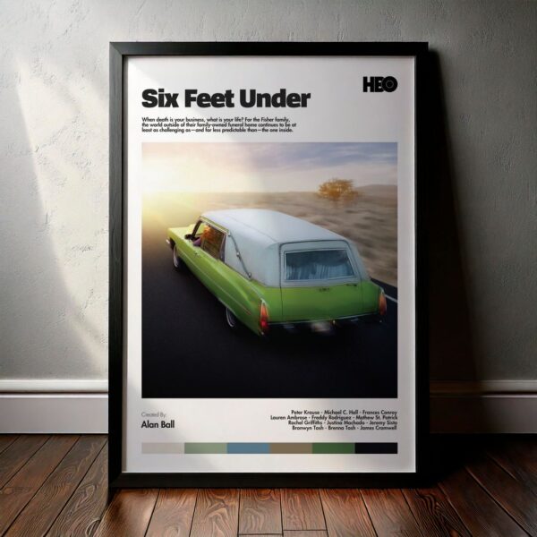 Cuadro Six Feet Under (Seis Pies Bajo Tierra) Modelo 02