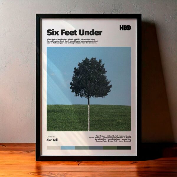 Cuadro Six Feet Under (Seis Pies Bajo Tierra) Modelo 01