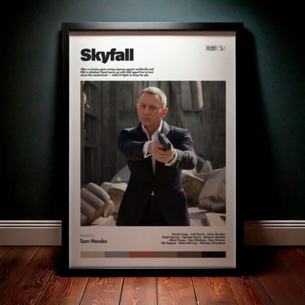 Cuadro Skyfall (007: Operación Skyfall) Modelo 04