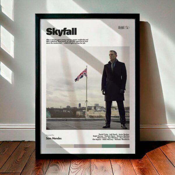 Cuadro Skyfall (007: Operación Skyfall) Modelo 02