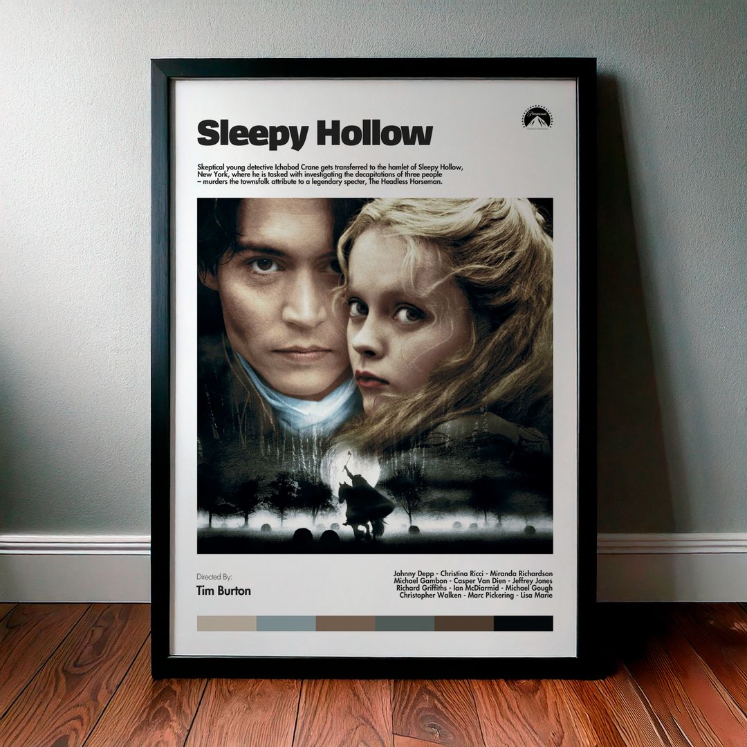 Cuadro Sleepy Hollow (La Leyenda del Jinete Sin Cabeza) Modelo 01