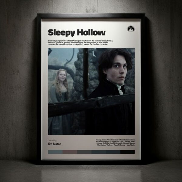 Cuadro Sleepy Hollow (La Leyenda del Jinete Sin Cabeza) Modelo 04