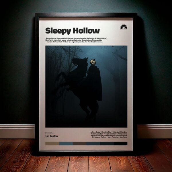 Cuadro Sleepy Hollow (La Leyenda del Jinete Sin Cabeza) Modelo 02