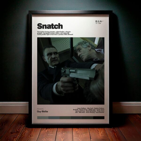 Cuadro Snatch (Snatch: Cerdos y diamantes) Modelo 03