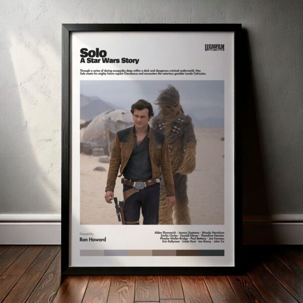 Cuadro Solo: A Star Wars Story (Han Solo: Una historia de Star Wars) Modelo 02