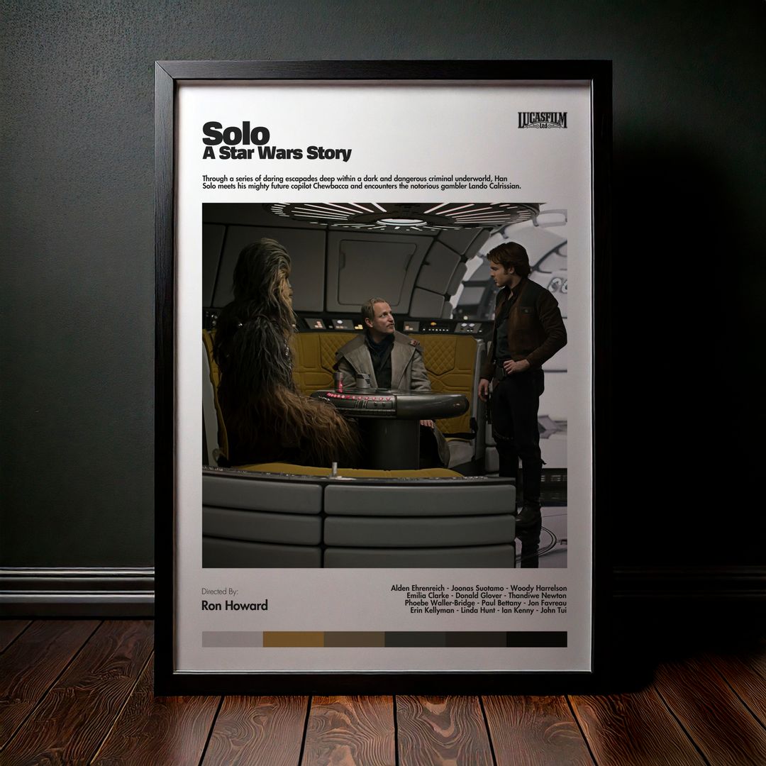 Cuadro Solo: A Star Wars Story (Han Solo: Una historia de Star Wars) Modelo 07