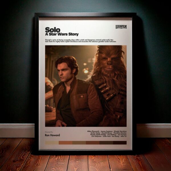 Cuadro Solo: A Star Wars Story (Han Solo: Una historia de Star Wars) Modelo 08