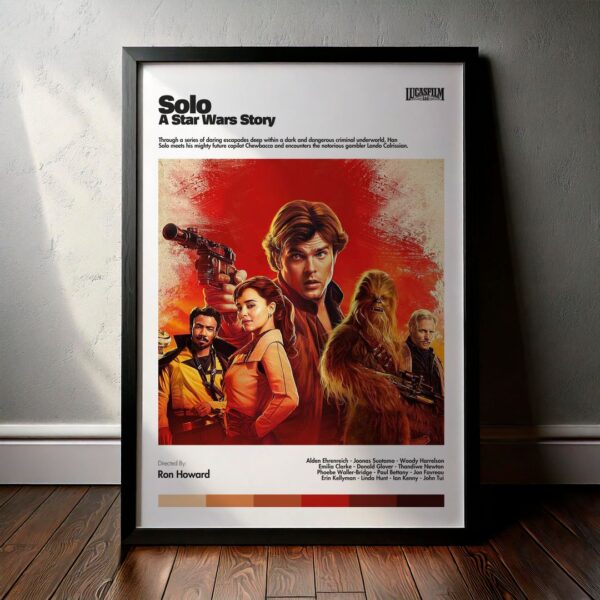 Cuadro Solo: A Star Wars Story (Han Solo: Una historia de Star Wars) Modelo 10