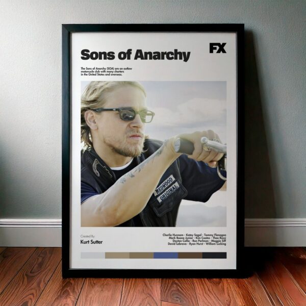 Cuadro Sons of Anarchy (Hijos de la anarquía) Modelo 02