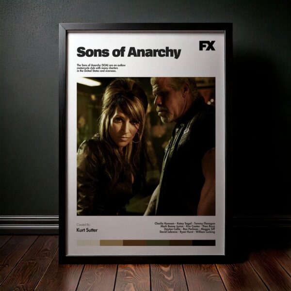 Cuadro Sons of Anarchy (Hijos de la anarquía) Modelo 03