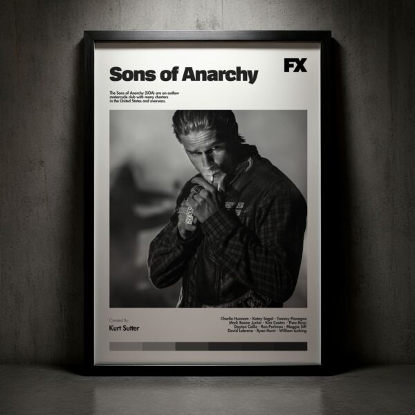 Cuadro Sons of Anarchy (Hijos de la anarquía) Modelo 05
