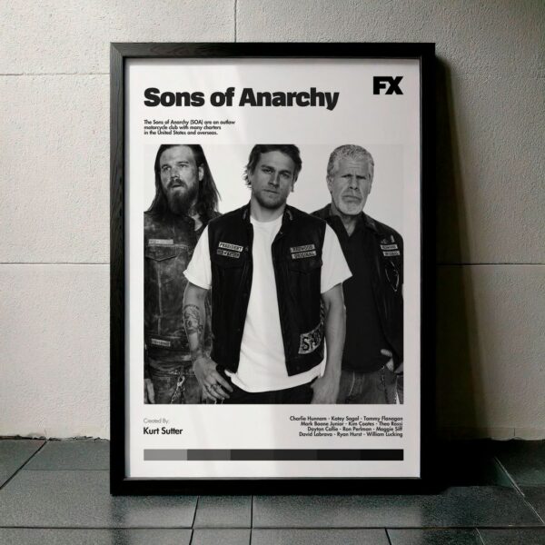 Cuadro Sons of Anarchy (Hijos de la anarquía) Modelo 06
