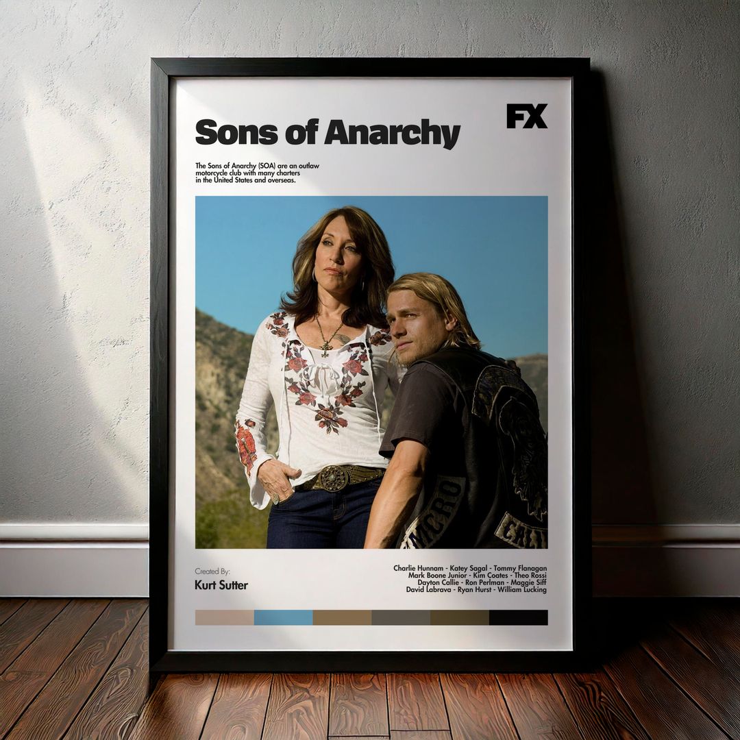 Cuadro Sons of Anarchy (Hijos de la anarquía) Modelo 07
